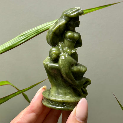 Groene jade Ariël