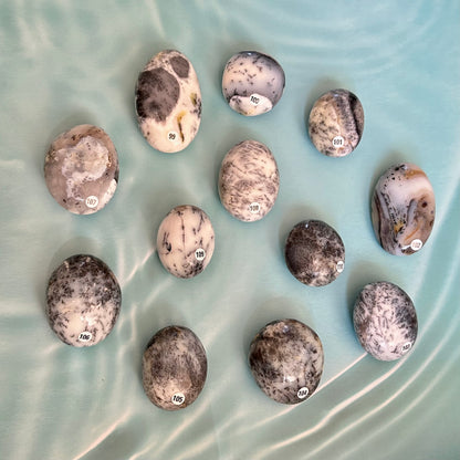 Dendriet agaat handstenen