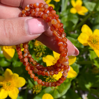Carneool armband