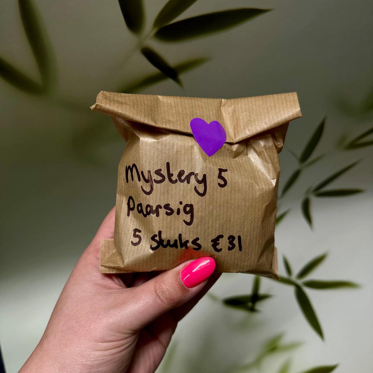 Handstenen mystery bags 50% korting