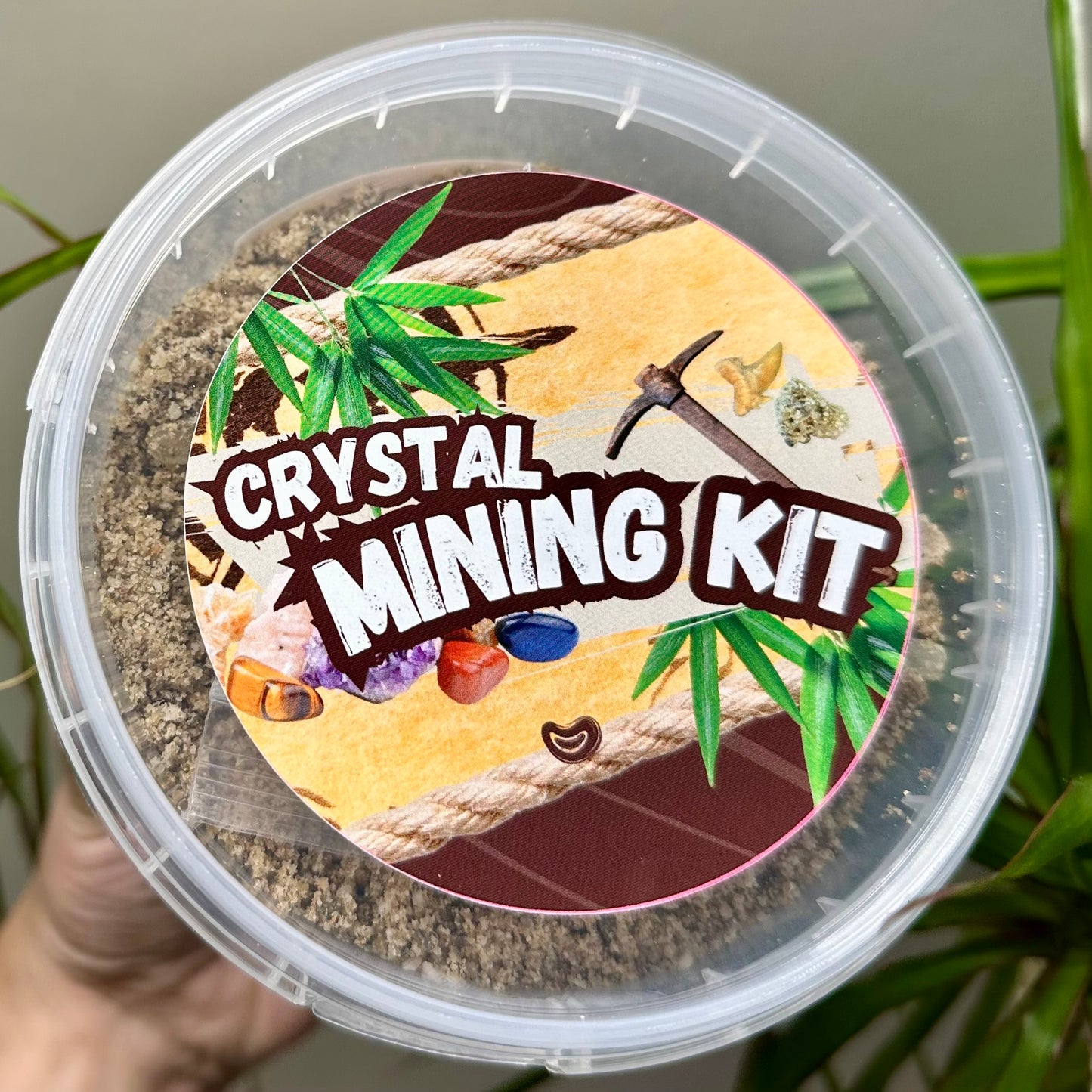 Crystal mining kit