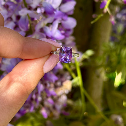 Amethist ringen 925 zilver