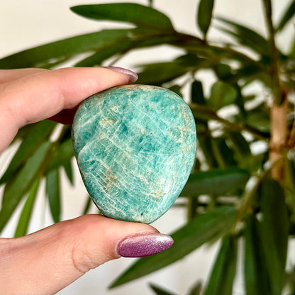 Amazoniet handsteen #398