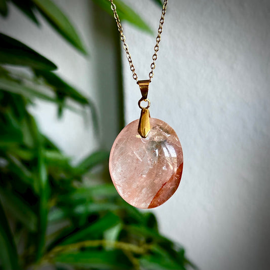 Red healer kettinghangers - goud