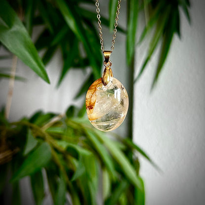 Golden healer kettinghangers - goud