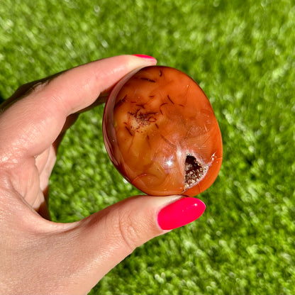 Carneool handsteen #151