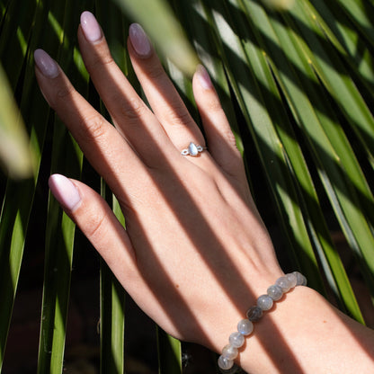 Labradoriet ringen 925 zilver