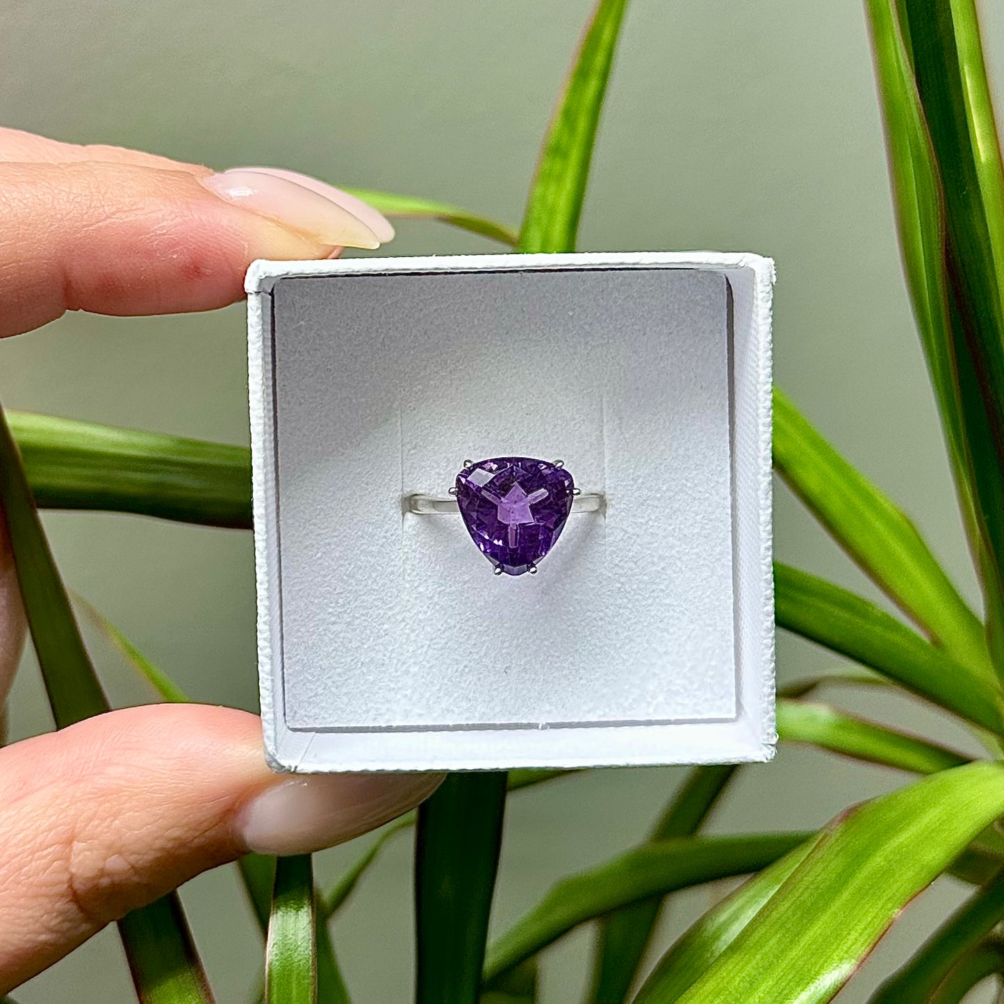 Amethist ringen 925 zilver