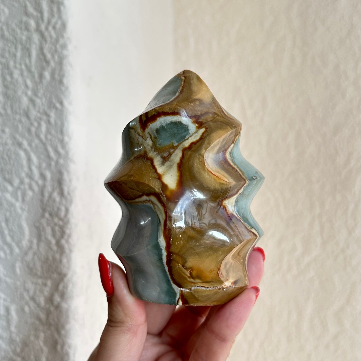 Polychroom jaspis vlam 1478