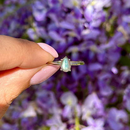 Labradoriet ringen 925 zilver