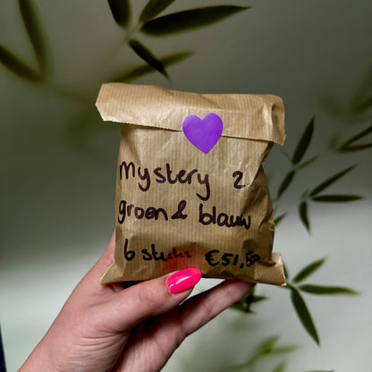 Handstenen mystery bags 50% korting