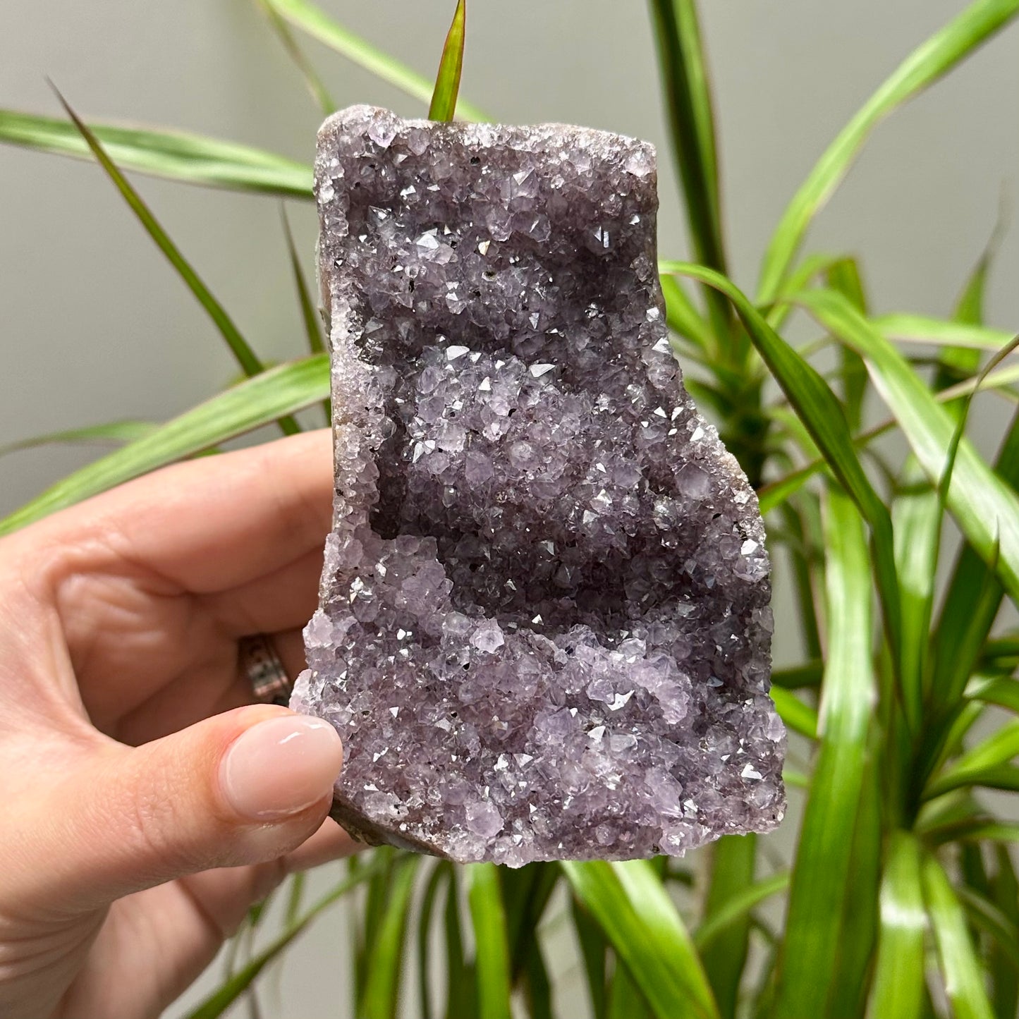 Diverse amethist clusters