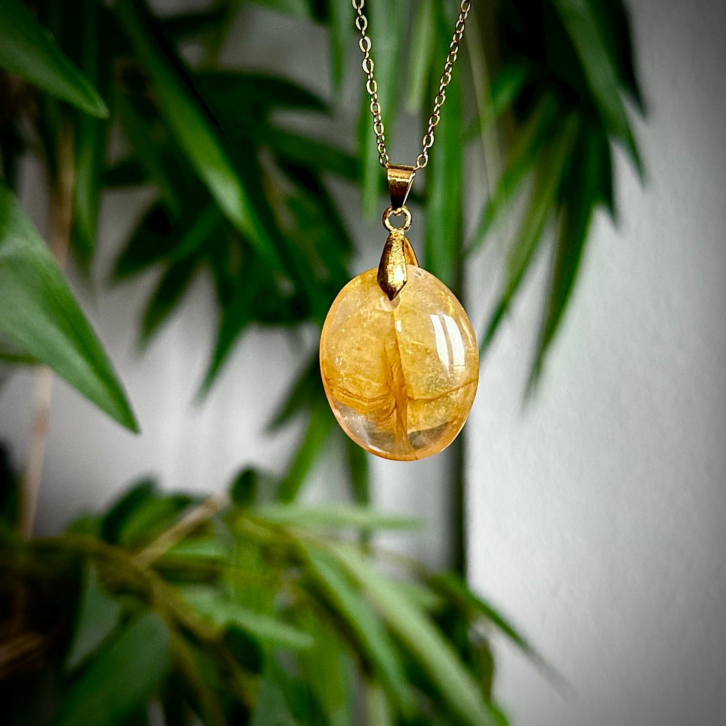 Golden healer kettinghangers - goud