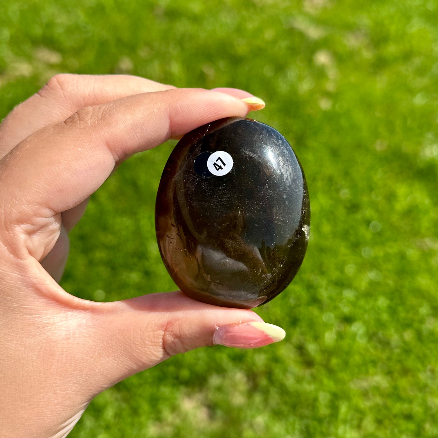 Rookkwarts handsteen #47