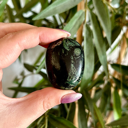 Kambaba jaspis handsteen #357