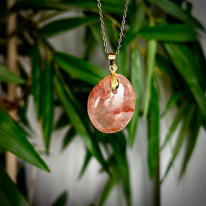 Red healer kettinghangers - goud