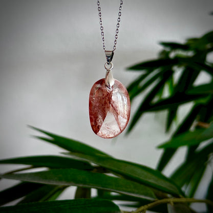 Red healer kettinghangers - zilver