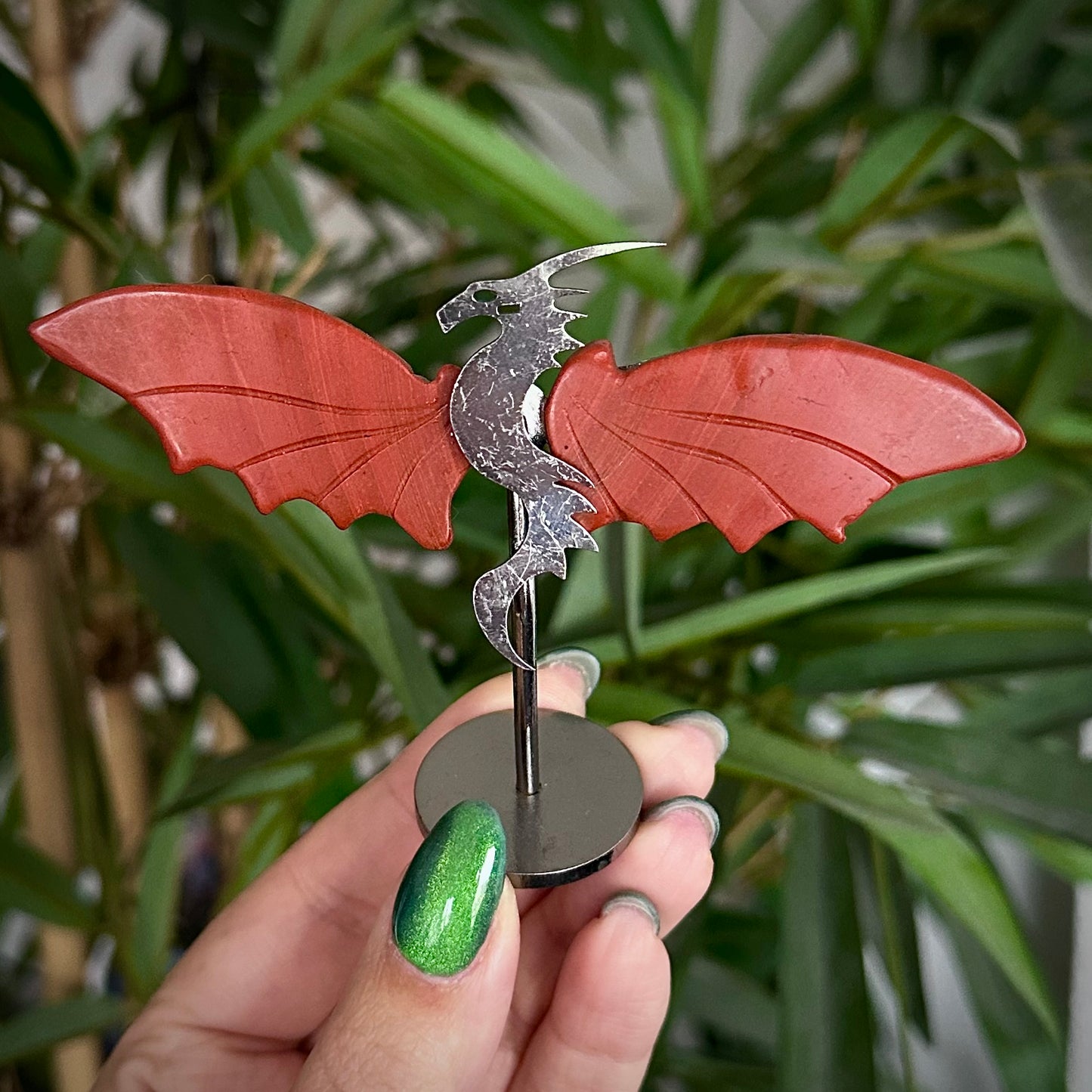 Rode jaspis draakjes