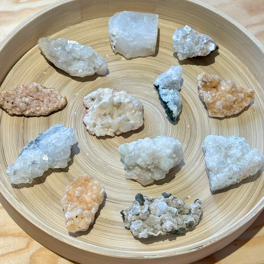 Kleine stukjes zeolieten