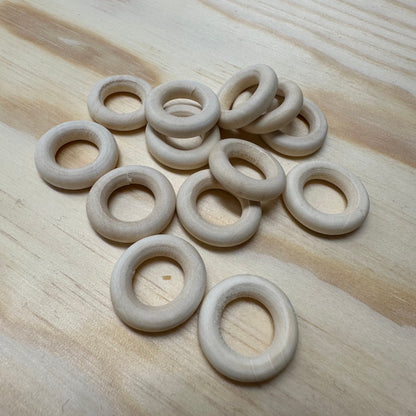 Houten ring voor bollen diverse maten